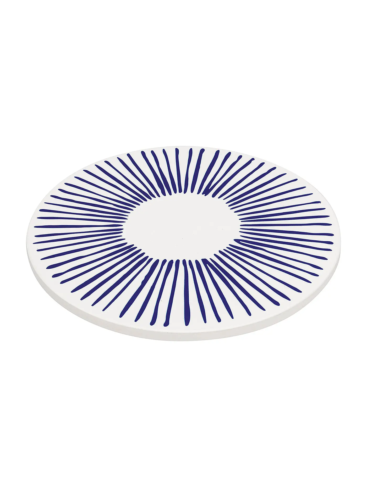ZASSENHAUS | Untersetzer NORDIC 20cm Circles / Blue-White | blau